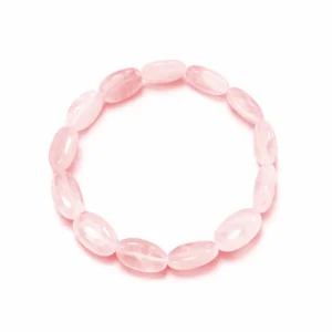 pulsera cuarzo rosa