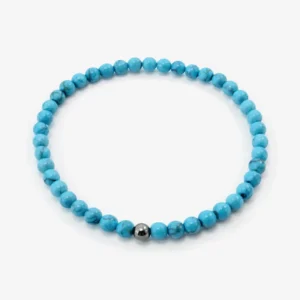 pulsera turquesa de hombre
