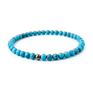 pulsera turquesa de hombre