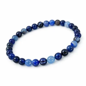 pulsera agata cobalto