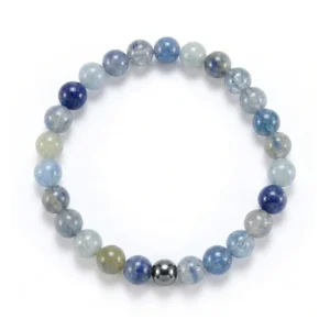 pulsera de aventurina azul