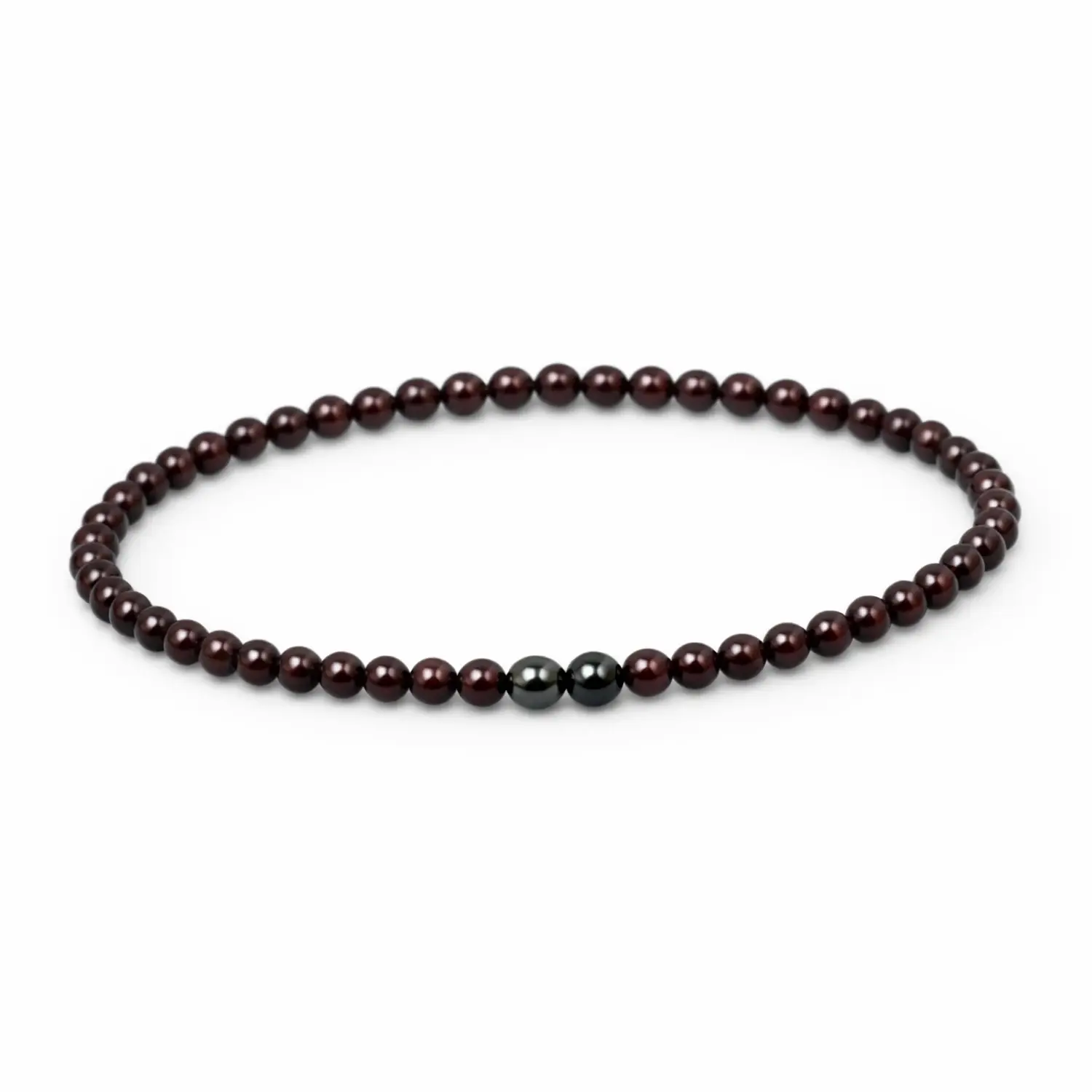 pulsera de aventurina violeta hombre