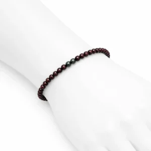 pulsera de aventurina violeta hombre