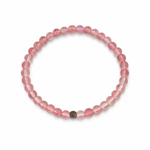 pulsera de cuarzo cerezo