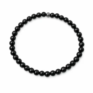 pulsera elastica de turmalina hombre
