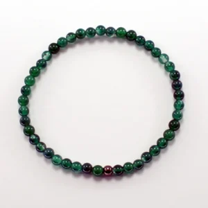 Pulsera agata verde