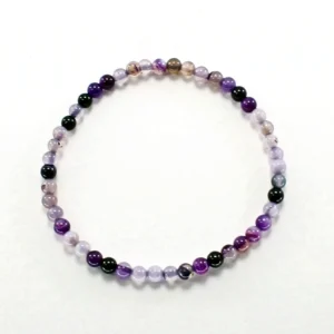 Pulsera agata violeta