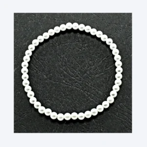 Pulsera concha cristal