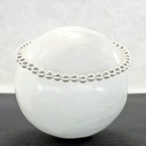 Pulsera concha cristal