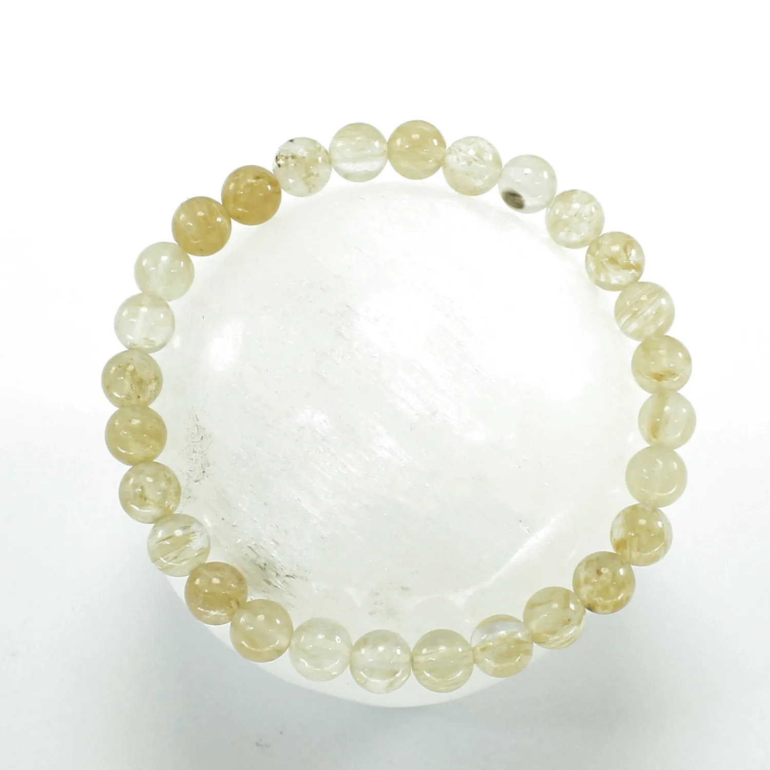 Pulsera cuarzo amarillo