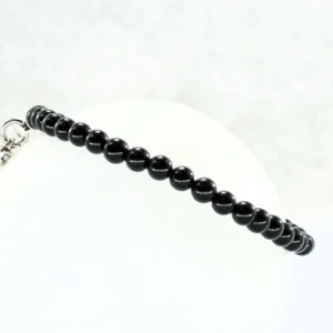 Pulsera elástica de ónix con figa