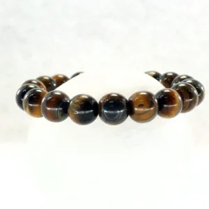 Pulsera elástica de ojo tigre 10mm